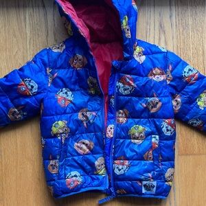 Blue Paw Patrol Kids Puffer Jacket